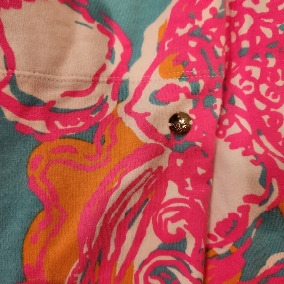 Lilly Pulitzer feeling Tanked shift dress cut out peek a boo back - Picture 8 of 11
